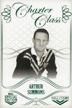2018 NRL Glory - Charter Class #CC064 Arthur Summons Front